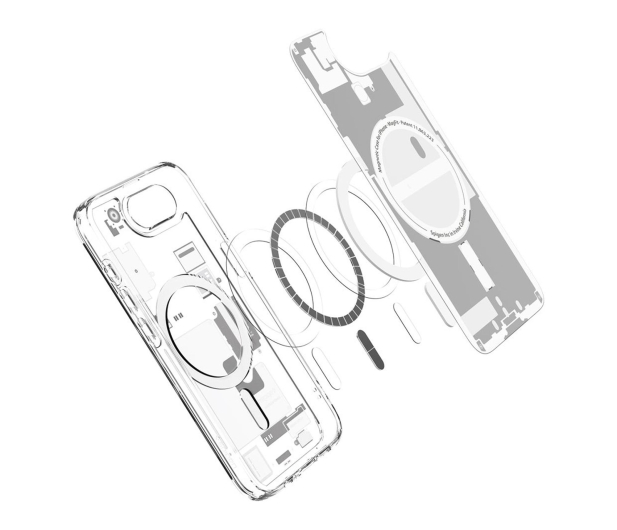 SPIGEN Ultra Hybrid Mag Magsafe do iPhone 16E Zero One White ACS09142 - 1319766 - zdjęcie 7